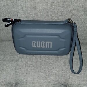 NWOT BUBM Eva Electronic Accessories Organizer Case, Travel Gadget Bag w/Handle